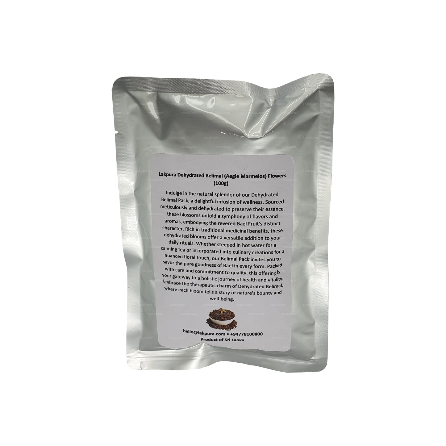 Flores deshidratadas de Belimal (Aegle Marmelos) de Lakpura