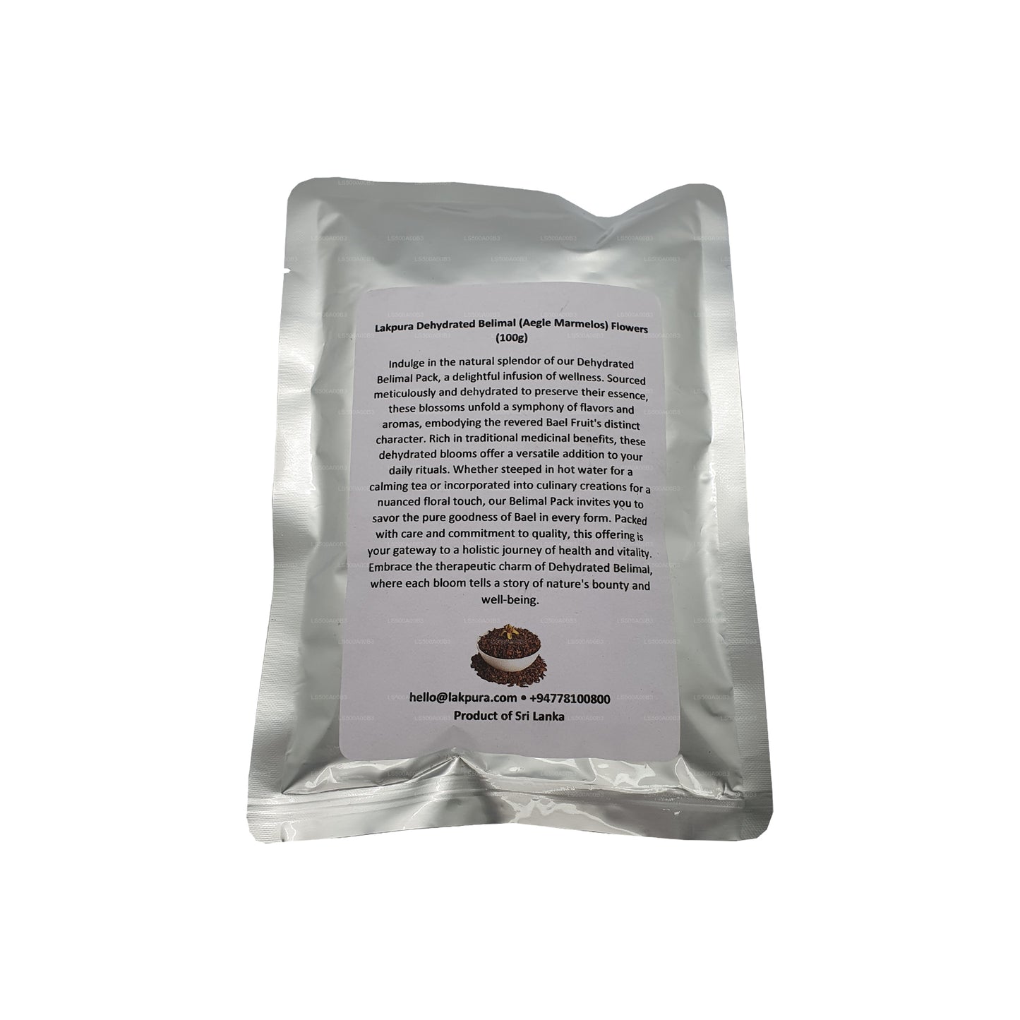 Flores deshidratadas de Belimal (Aegle Marmelos) de Lakpura