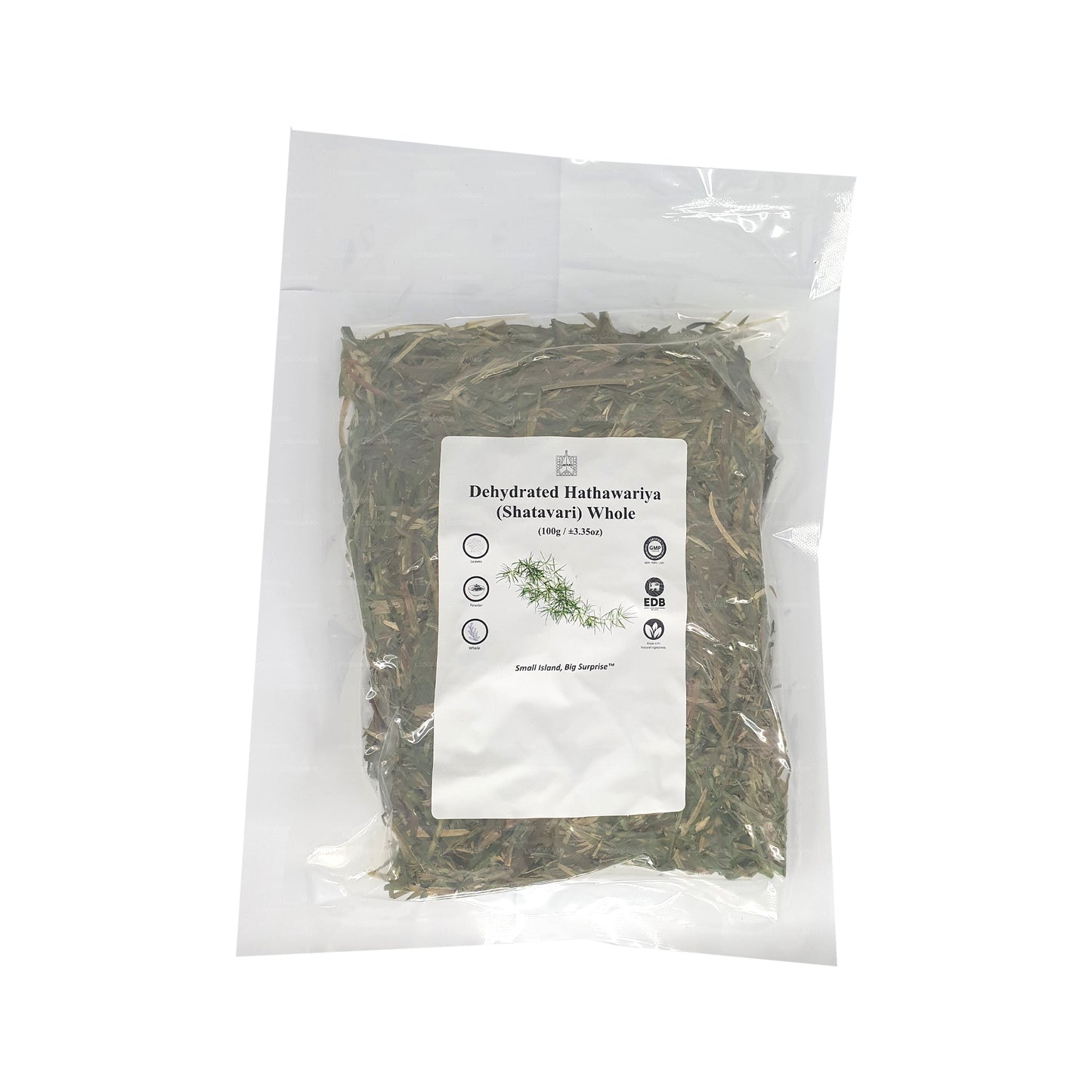 Lakpura Dehydrated Hathawariya (Shatavari) Whole (100g)