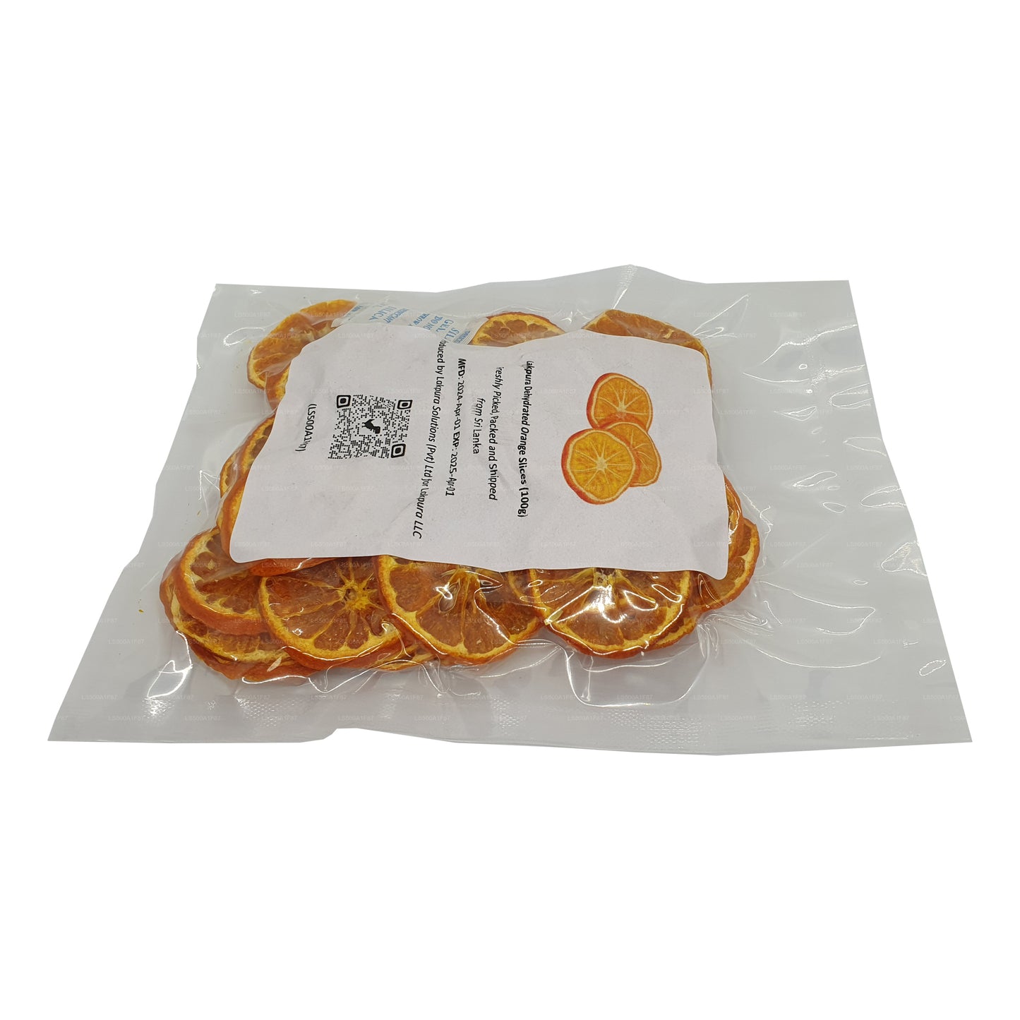 Rodajas de naranja deshidratada Lakpura (100 g)