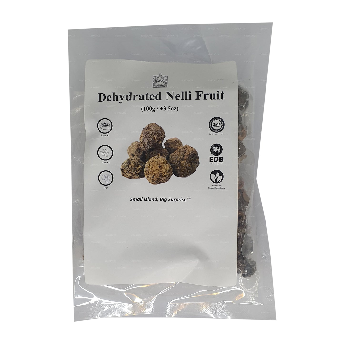 Fruta deshidratada de Nelli (Amla/Phyllanthus emblica) de Lakpura