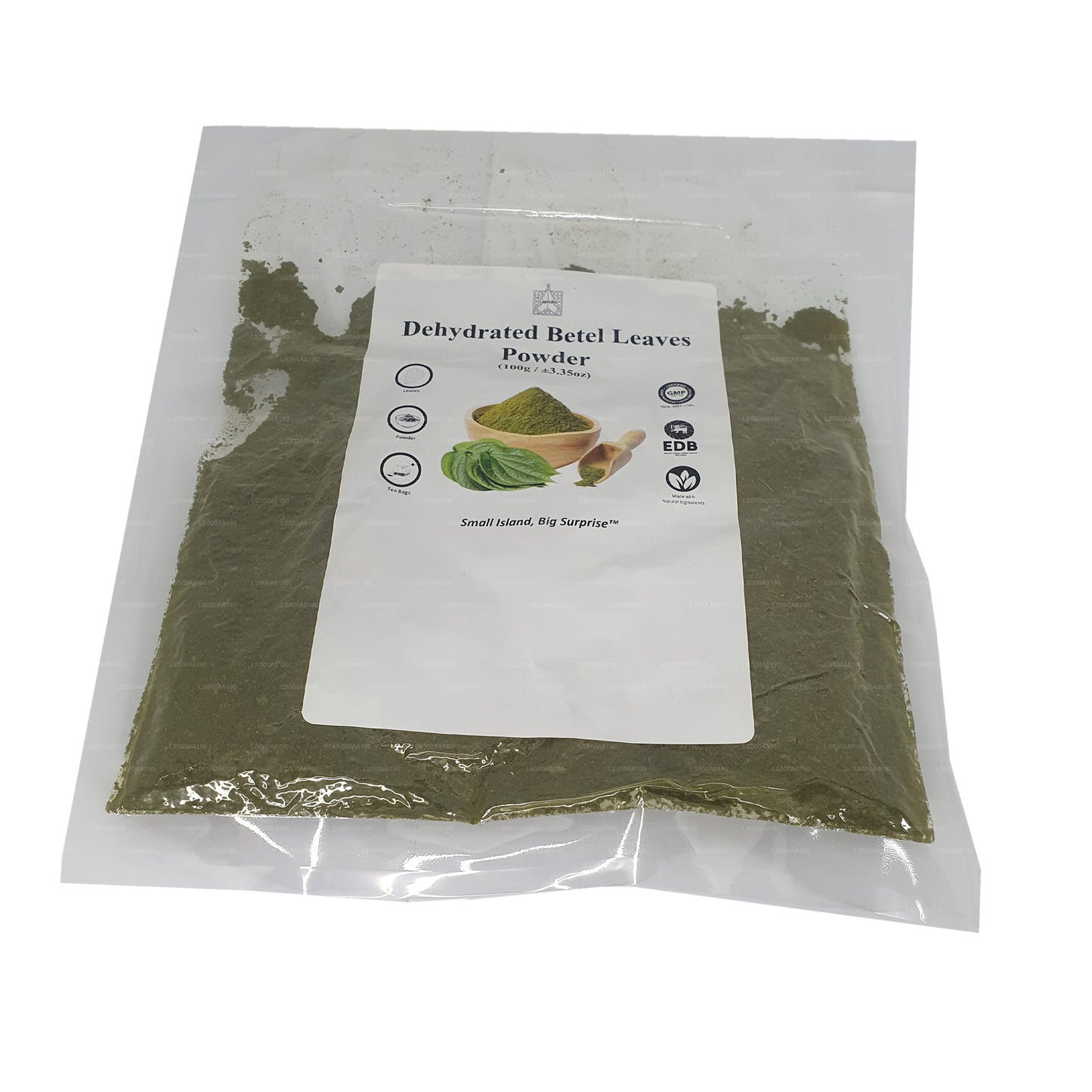 Polvo de hojas de betel deshidratadas Lakpura (100 g)