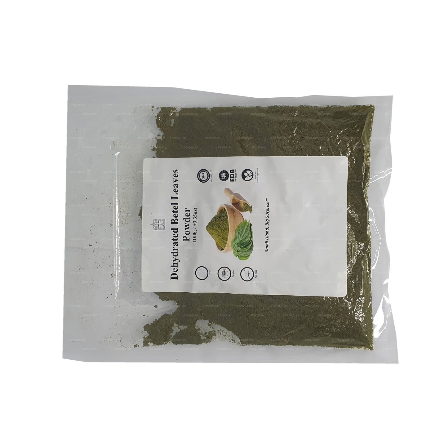 Polvo de hojas de betel deshidratadas Lakpura (100 g)