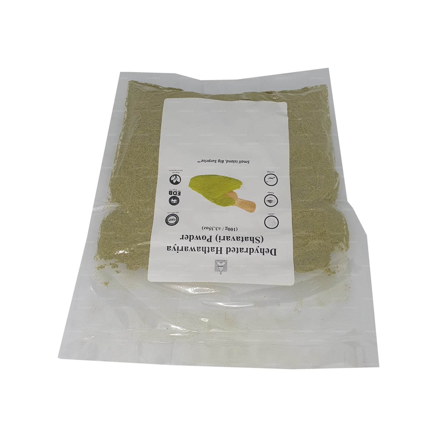Hathawariya deshidratado (Shatavari) en polvo Lakpura (100 g)