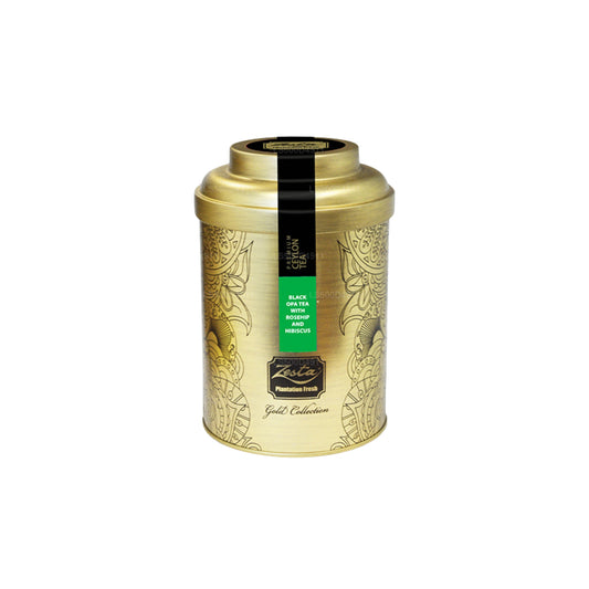 Zesta Golden Tin Collection-Rosehip Hibiscus With Black Tea (100g)