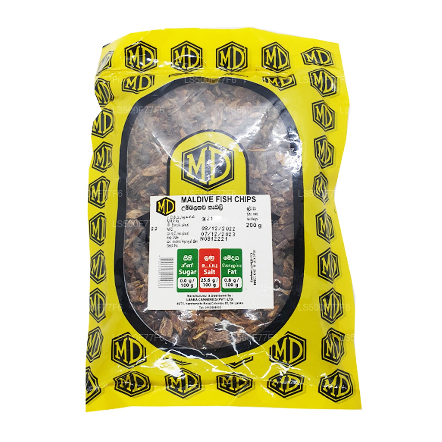 Patatas fritas de pescado MD Maldive (50 g)