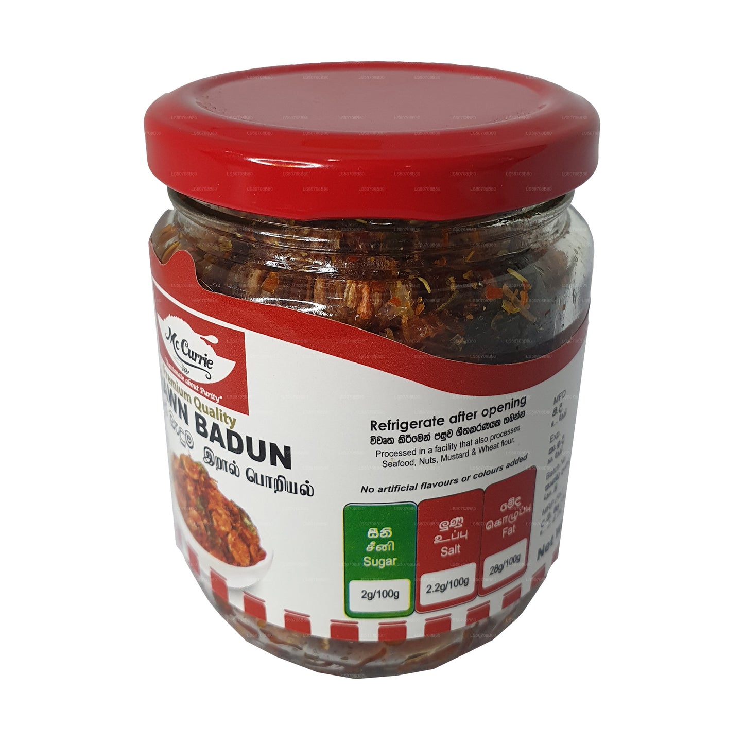 Badun de gambas Mc Currie (100 g)