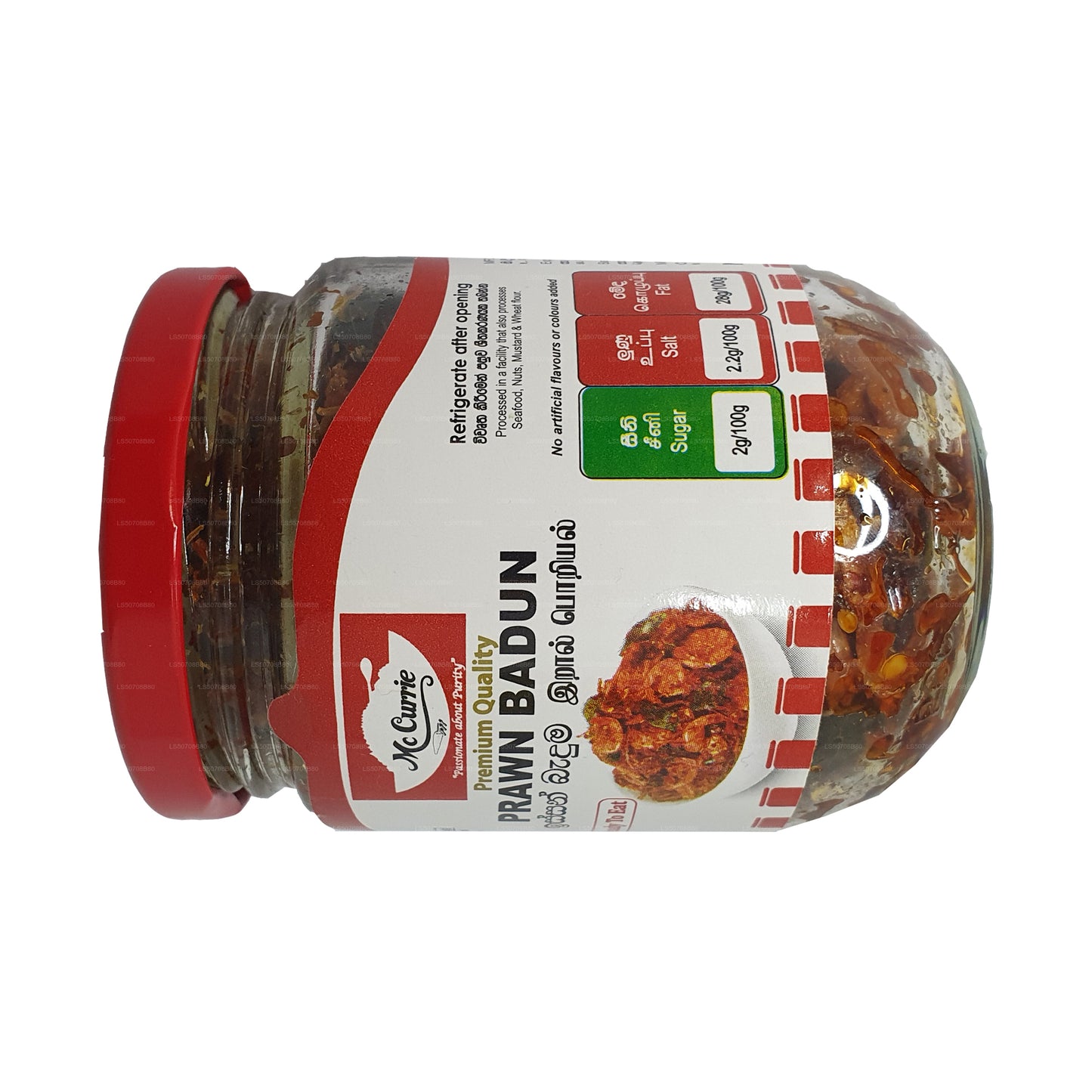 Badun de gambas Mc Currie (100 g)