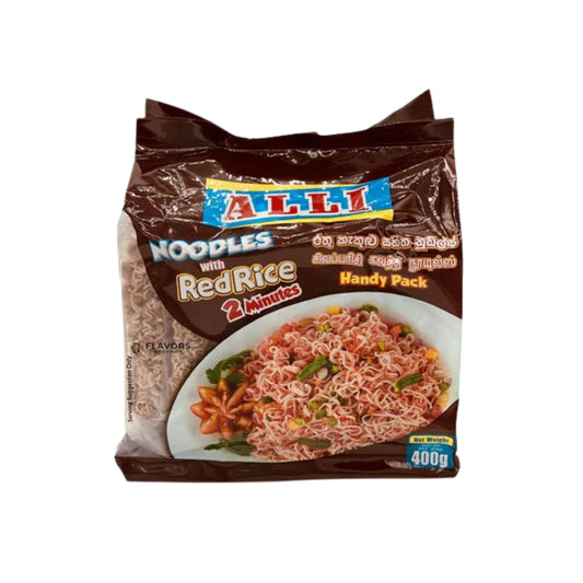 Tallarines Alli con arroz rojo (400 g)