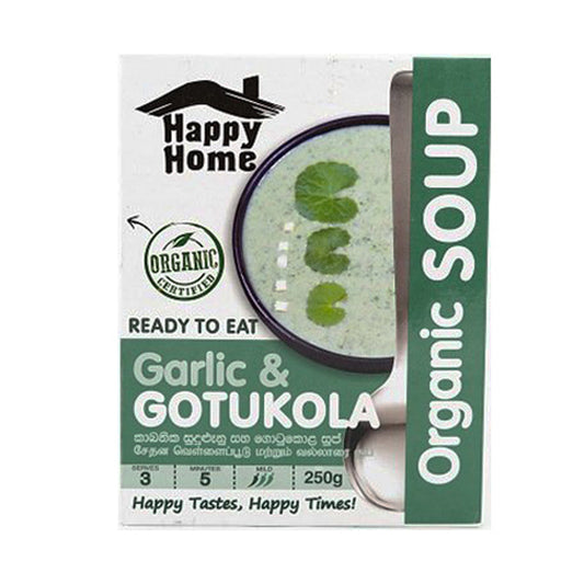 Sopa orgánica de ajo y gotukola de MA's Kitchen (300 ml)