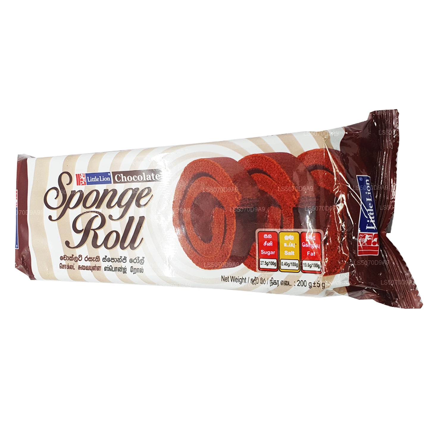 Rollo de esponja Little Lion de chocolate (200 g)
