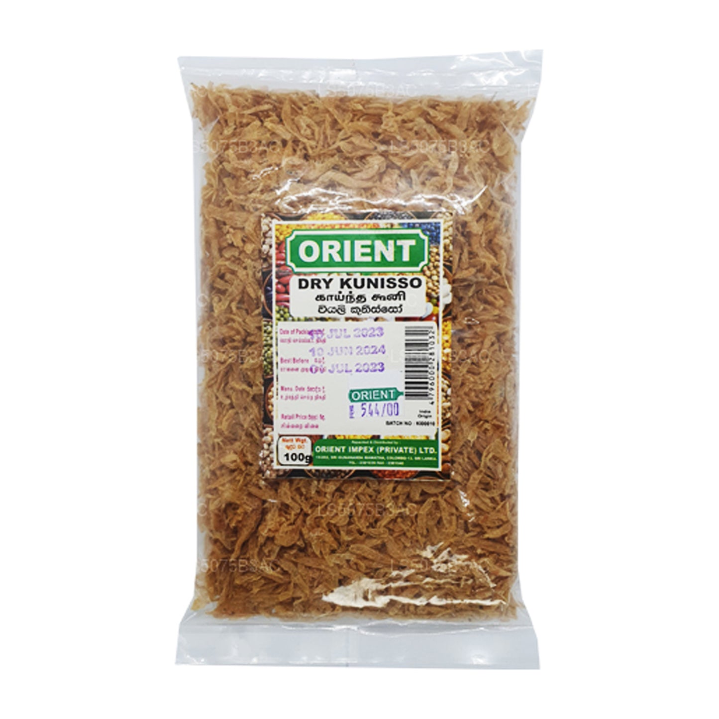Camarones tiernos Orient Dried (Koonisso) (100 g)