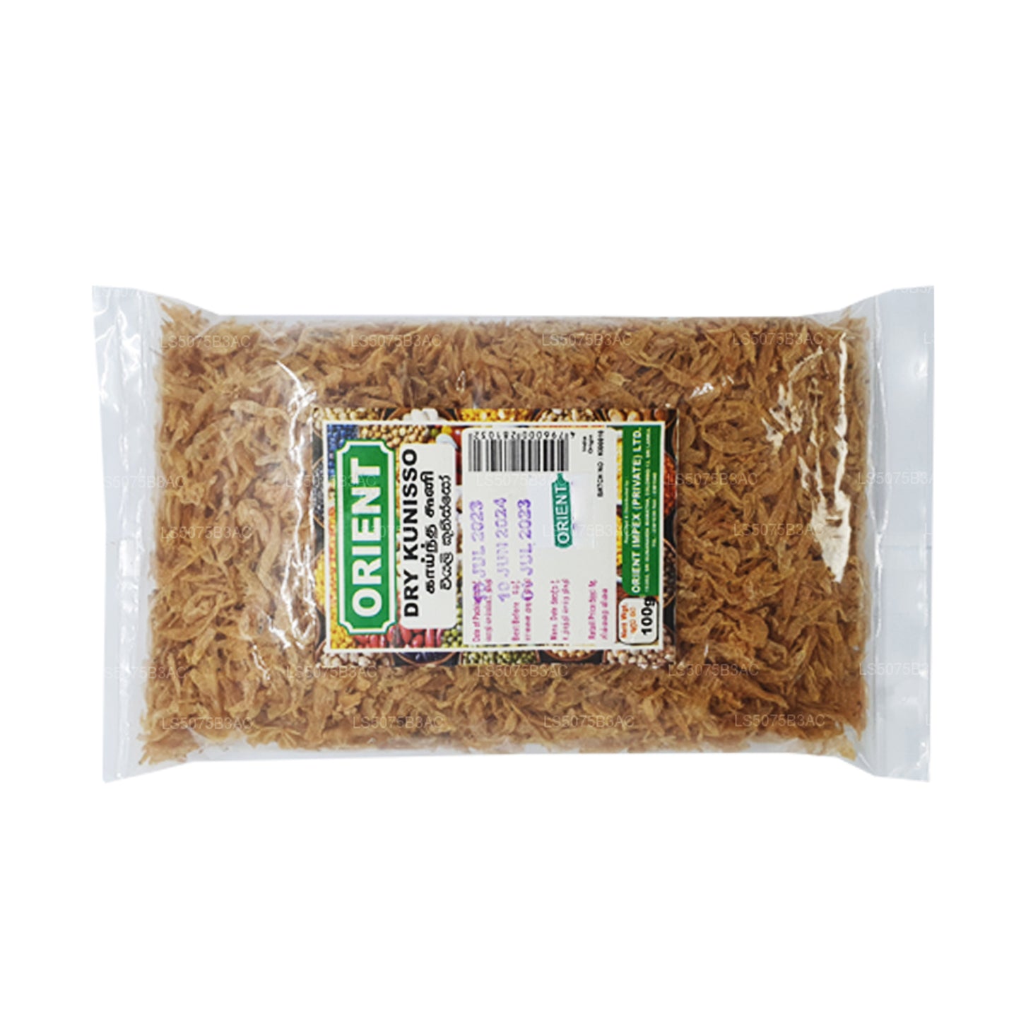 Camarones tiernos Orient Dried (Koonisso) (100 g)