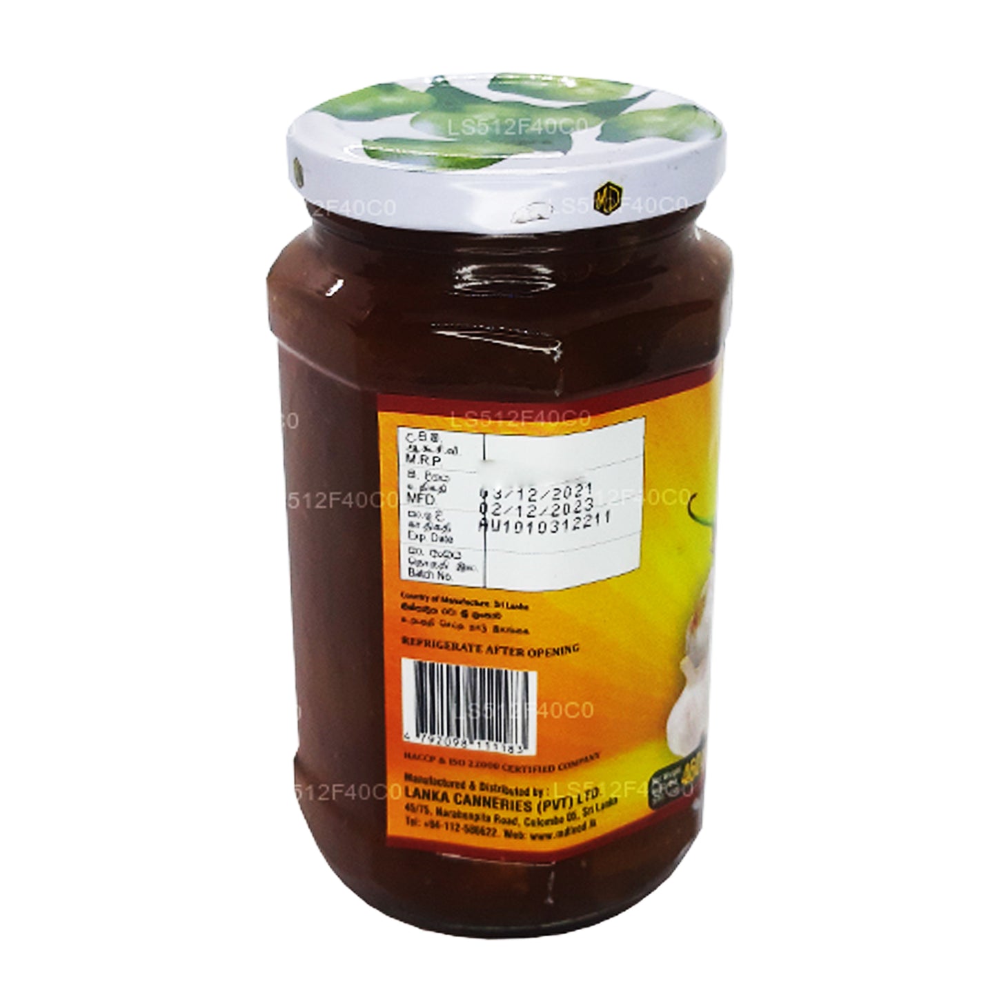 Chutney de mango picante MD (500 g)