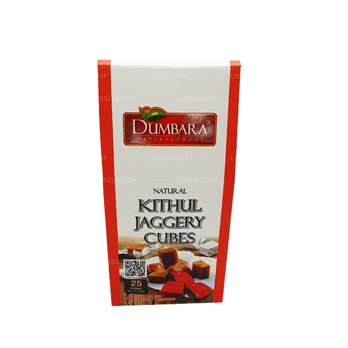 Dumbara Kithul Jaggery 8 g x 25 cubos (200 g)