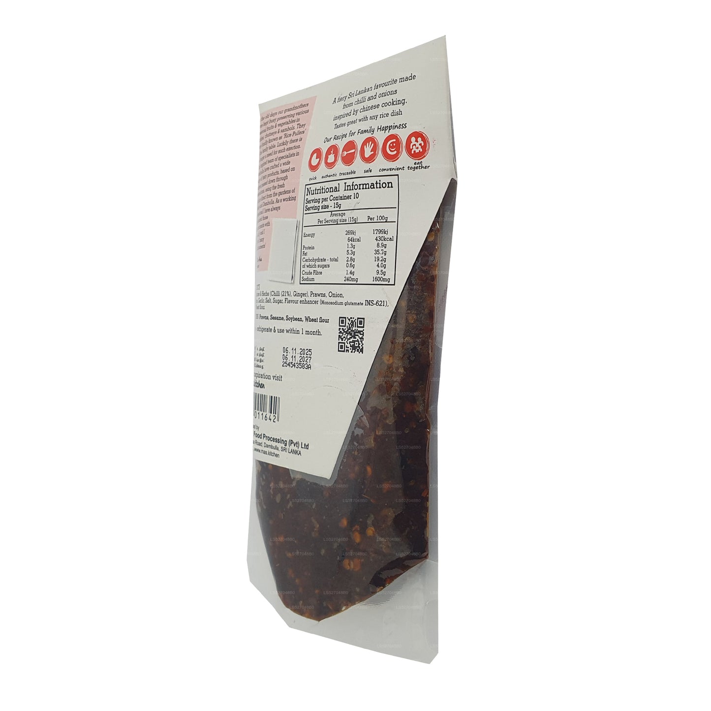 Pasta de chile chino MA's Kitchen (150 g)