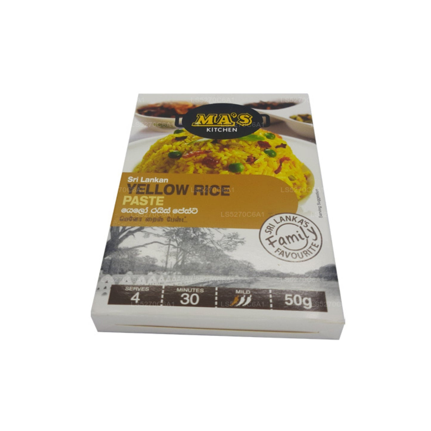 MA's Kitchen Organic Yellow Rice Paste (50g)