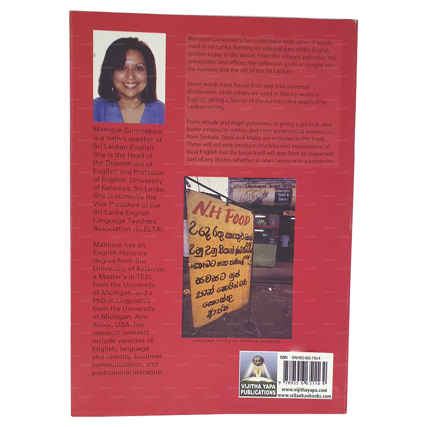 La identidad poscolonial del inglés de Sri Lanka