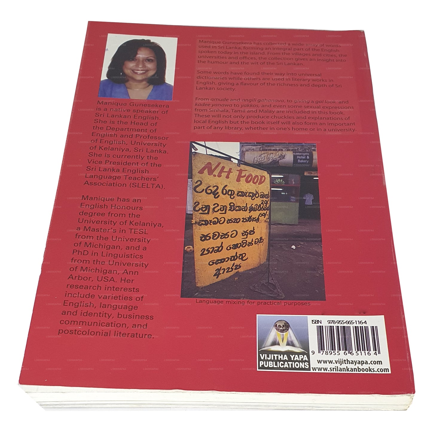 La identidad poscolonial del inglés de Sri Lanka