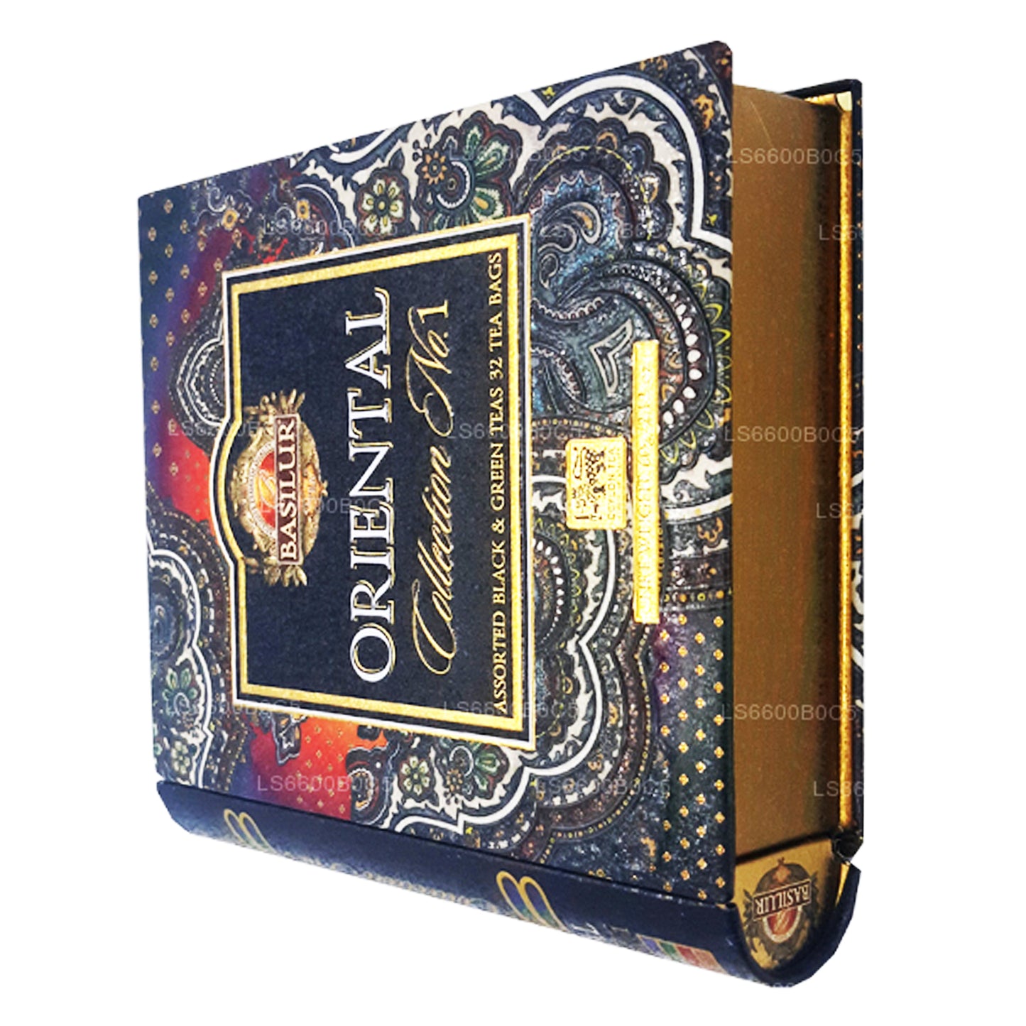 Libro de té Basilur Oriental Collection, volumen 1 (60 g), 32 bolsitas de té