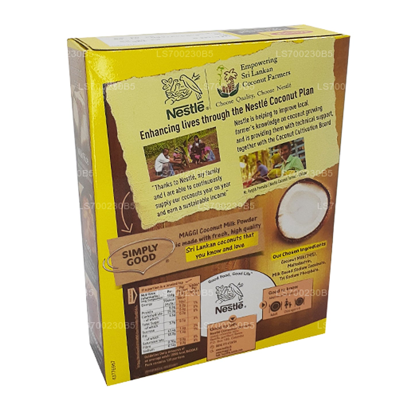 Leche de coco en polvo Maggi (25 g)