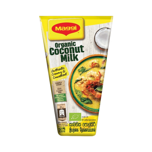 Leche de coco líquida orgánica Maggi (180 ml)