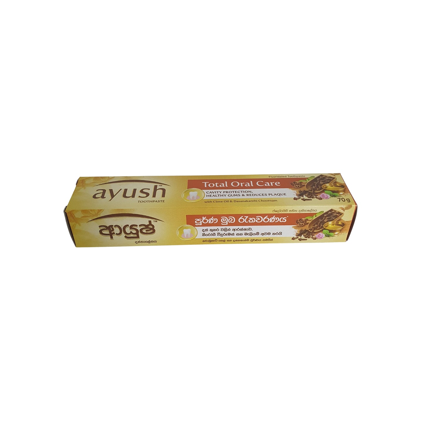 Ayush Anti Caries Aceite de clavo Pasta dentífrica