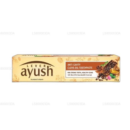 Ayush Anti Caries Aceite de clavo Pasta dentífrica