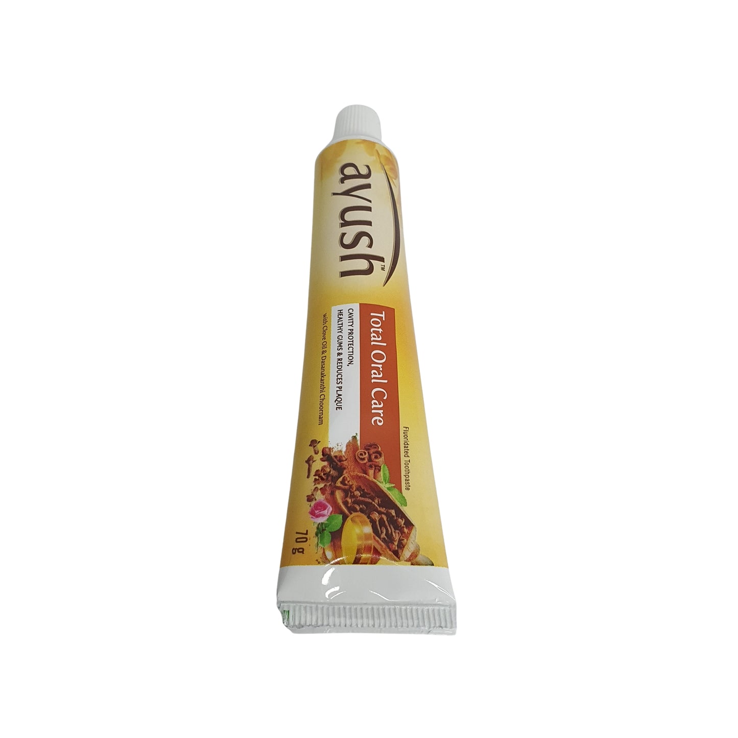Ayush Anti Caries Aceite de clavo Pasta dentífrica