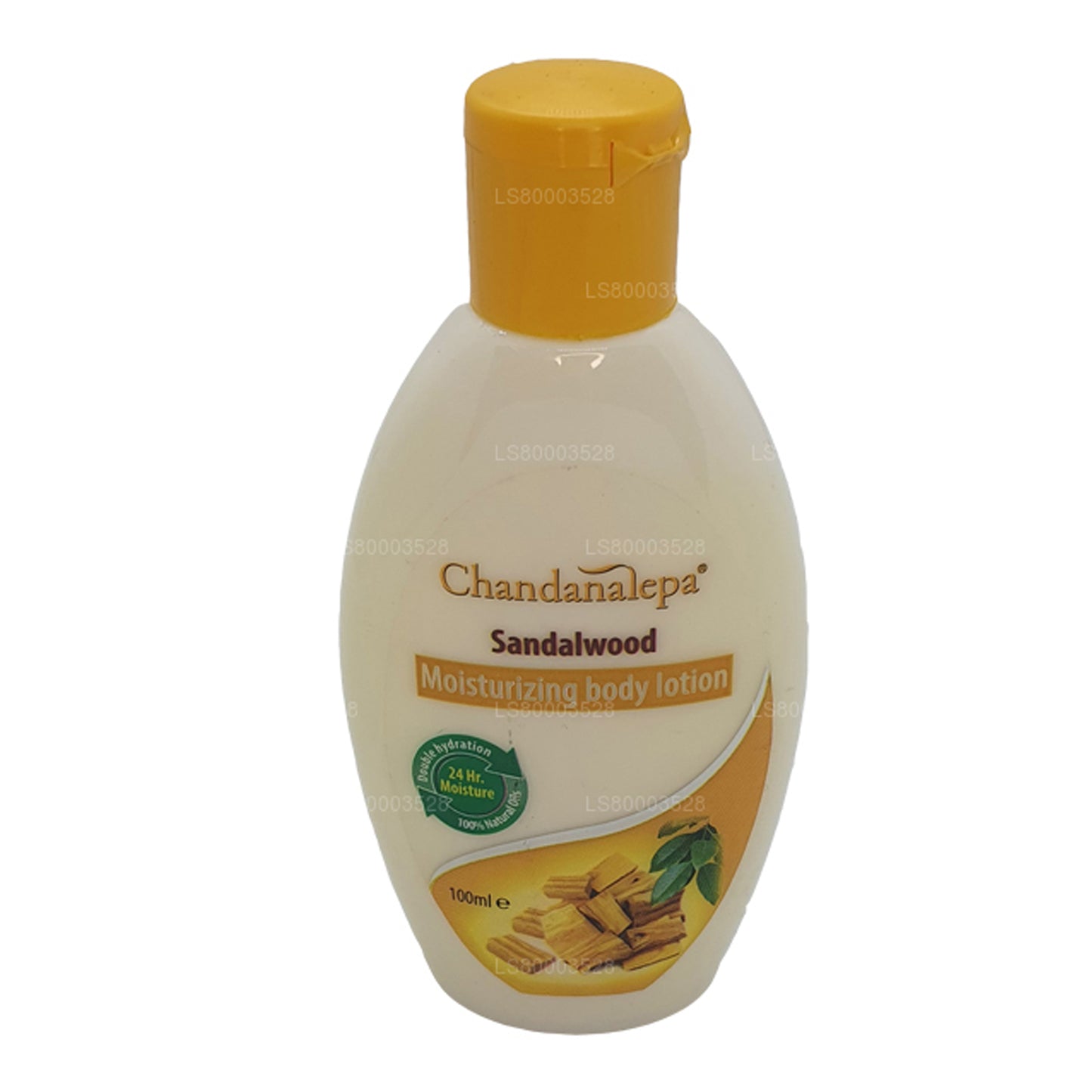 Loción corporal de sándalo Chandanalepa (100 ml)