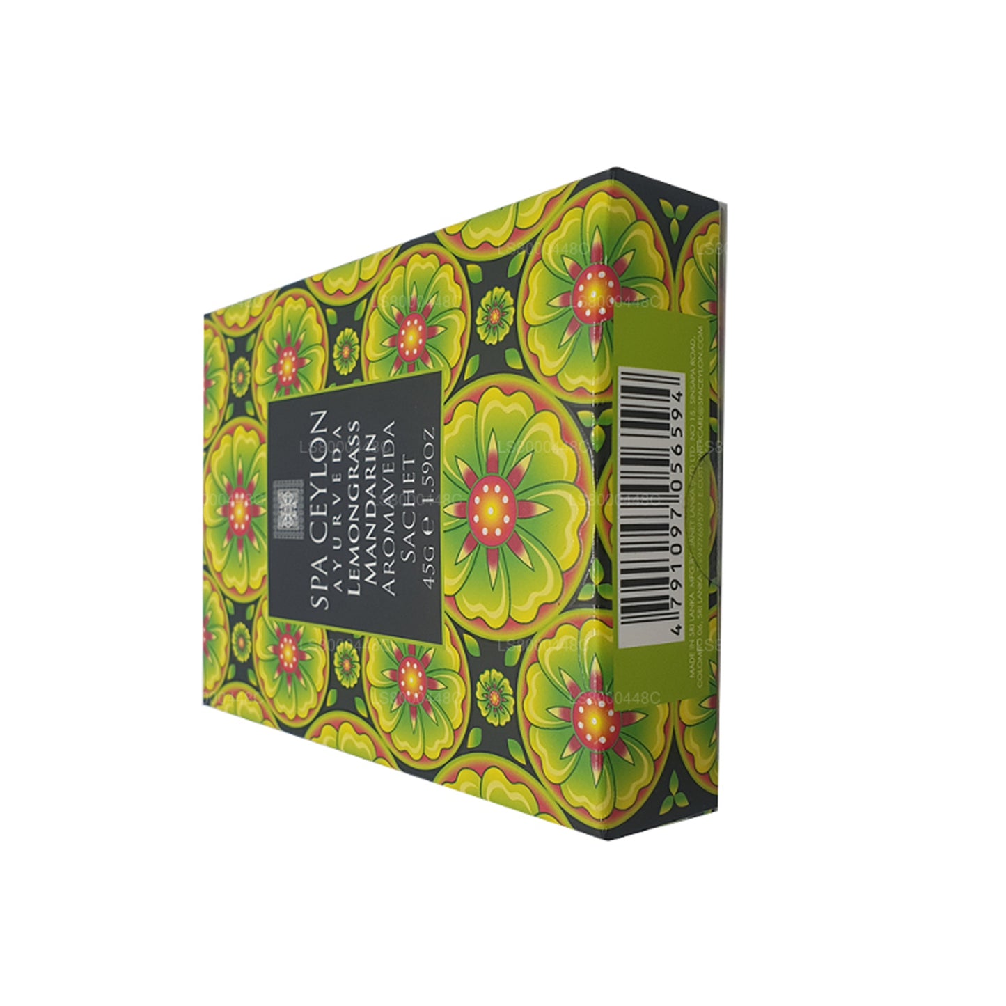 Saco aromático Spa Ceylon Lemongrass Mandarin Aromaveda (45 g)