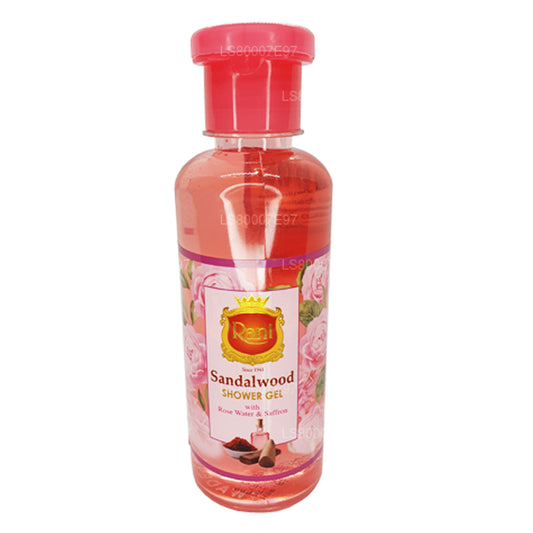 Gel de ducha Swadeshi Rani Sandalwood, agua de rosas y azafrán (250 ml)