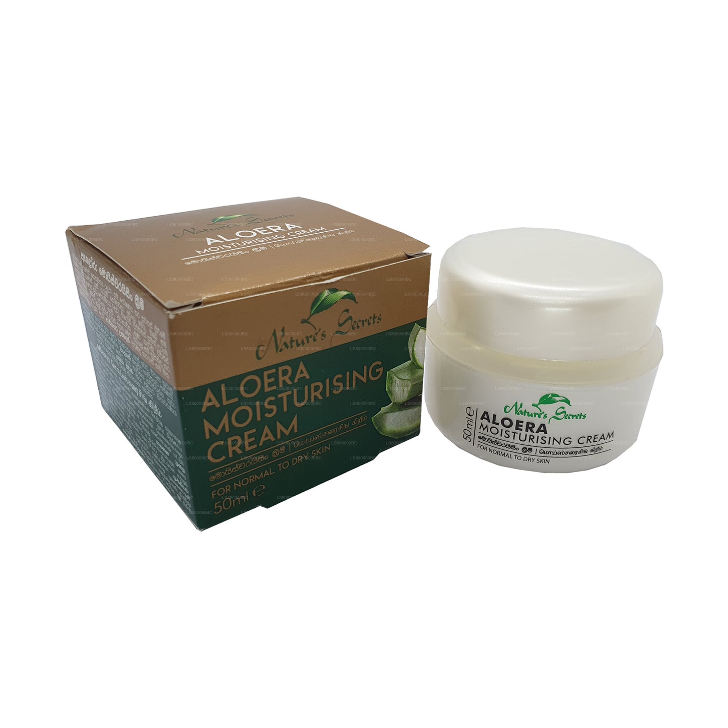 Crema hidratante Aloera de Nature's Secrets (50 ml)