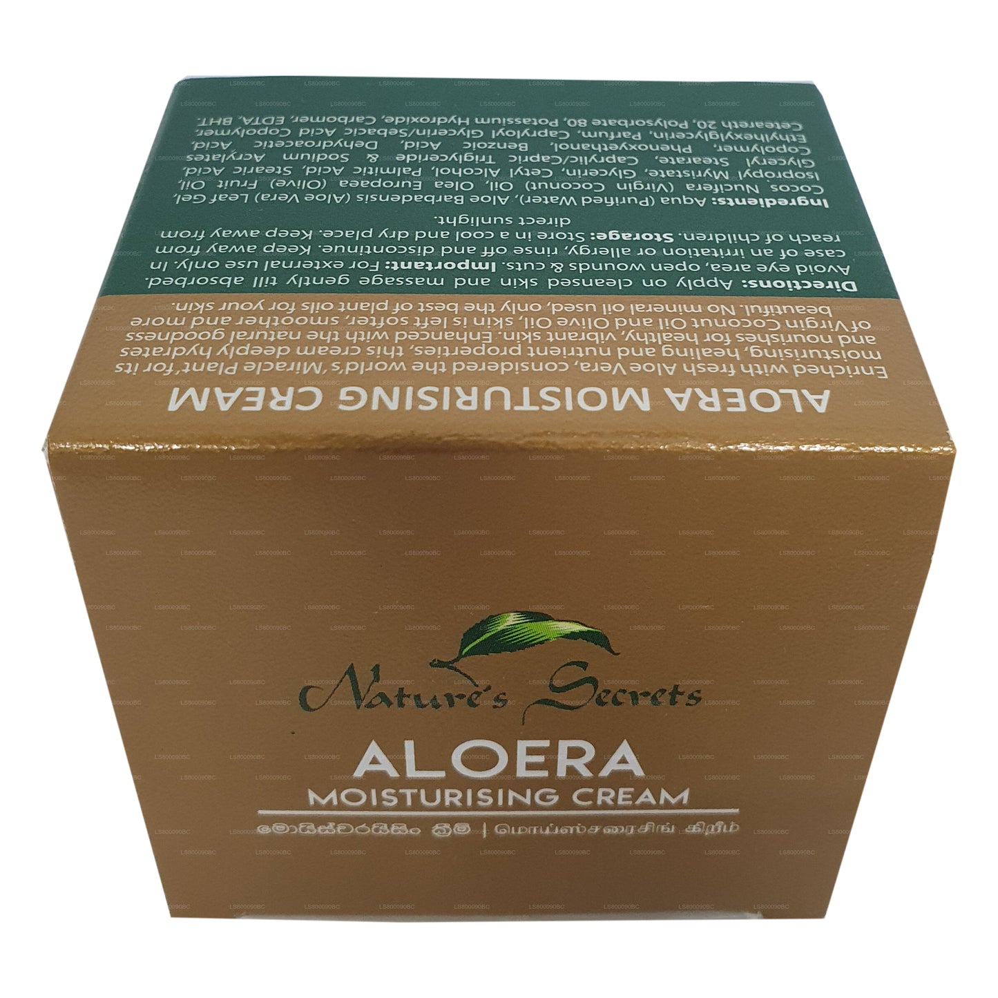 Crema hidratante Aloera de Nature's Secrets (50 ml)