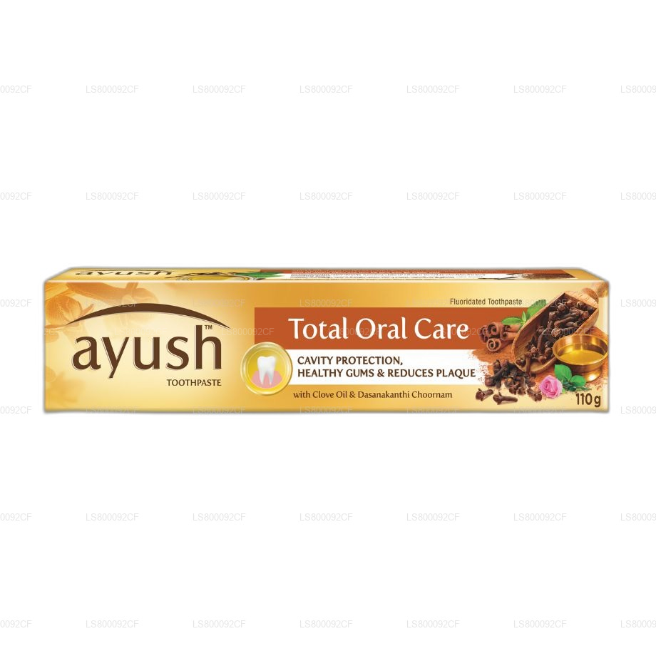 Ayush Anti Caries Aceite de clavo Pasta dentífrica