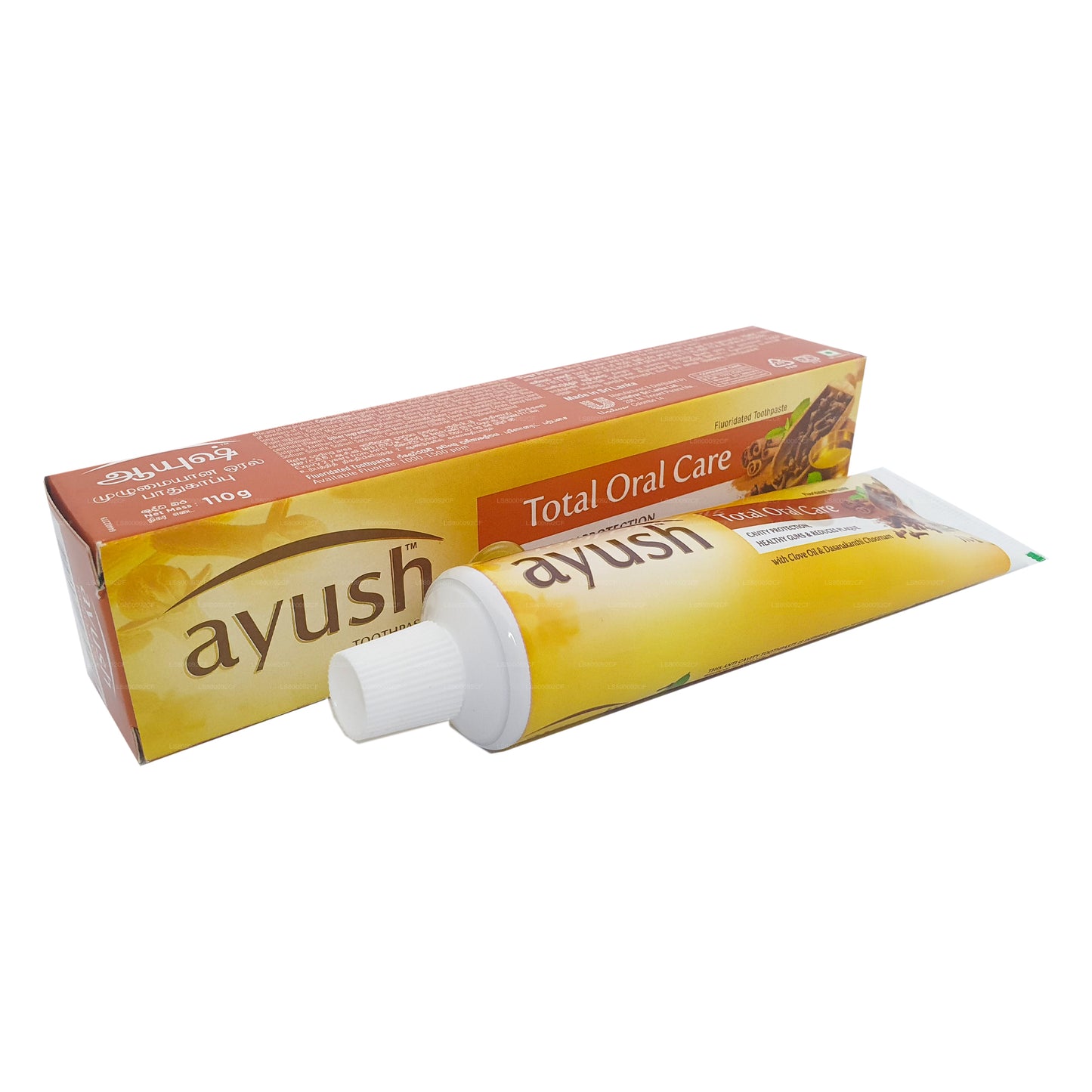 Pasta de dientes Ayush Anti Cavity con aceite de clavo