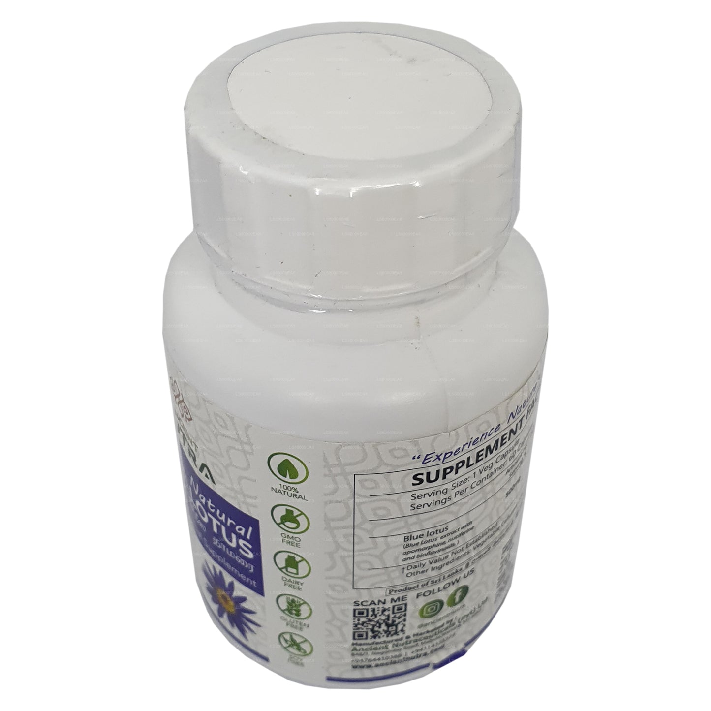 Ancient Nutra Blue Lotus (60 cápsulas)