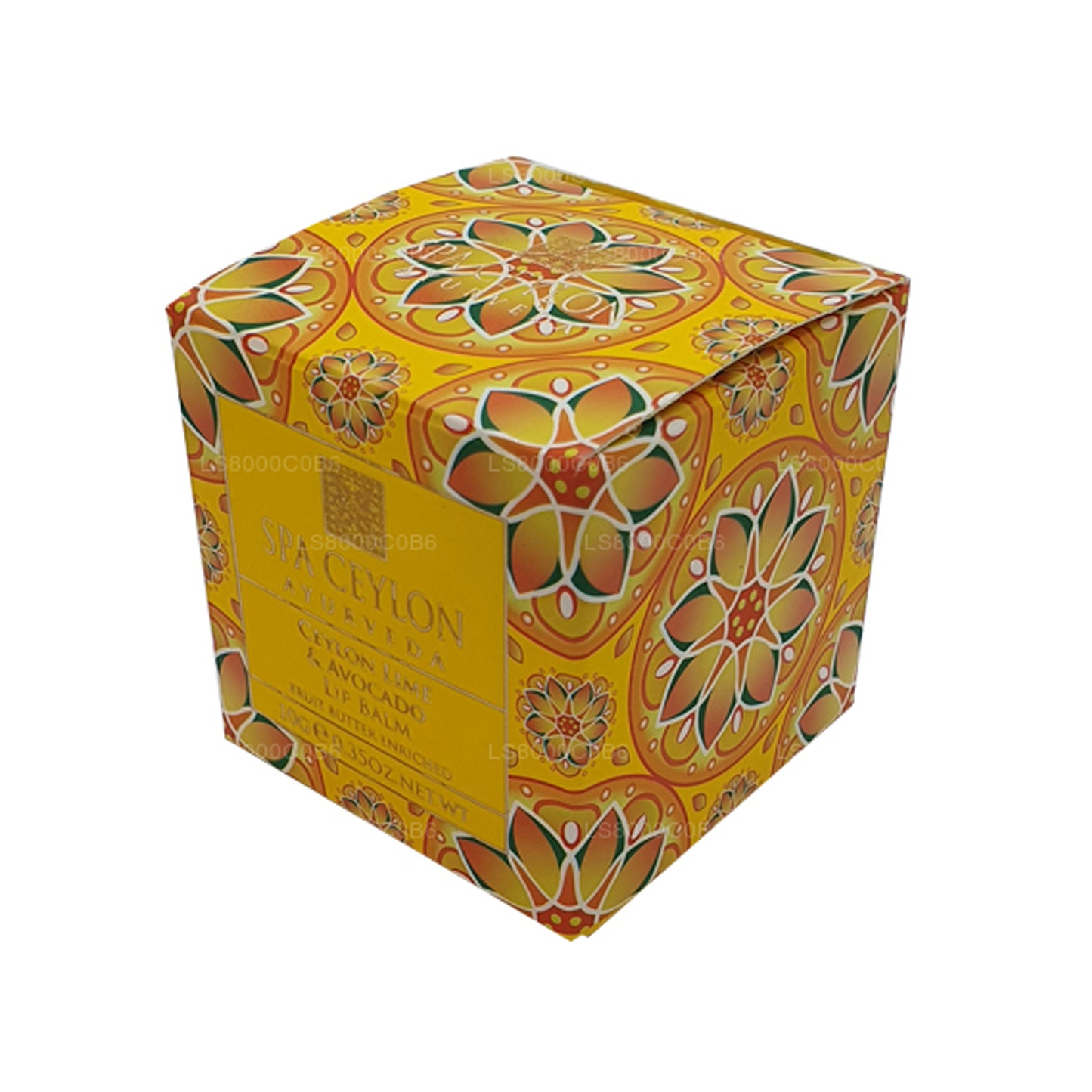 Bálsamo labial Spa Ceylon con lima y aguacate (10 g)