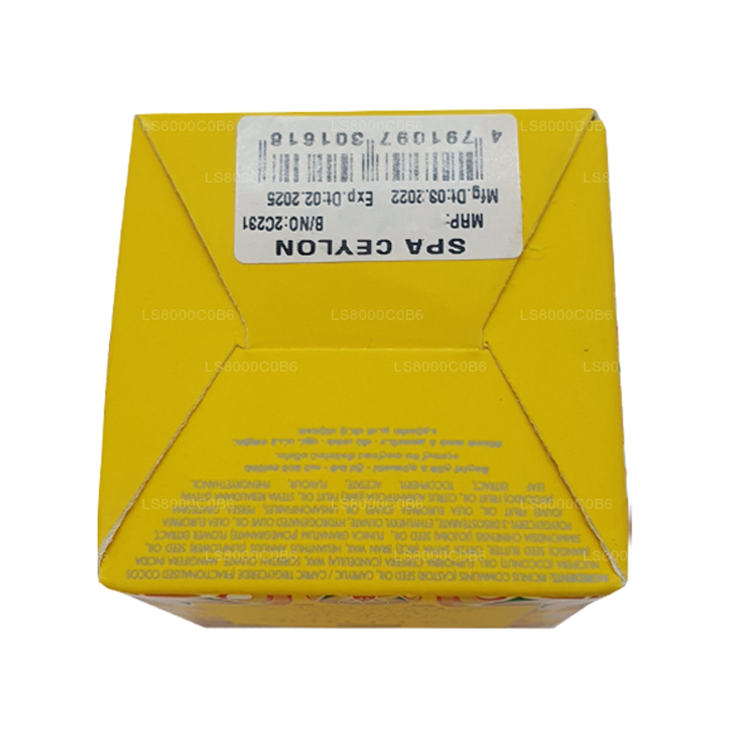 Bálsamo labial Spa Ceylon con lima y aguacate (10 g)