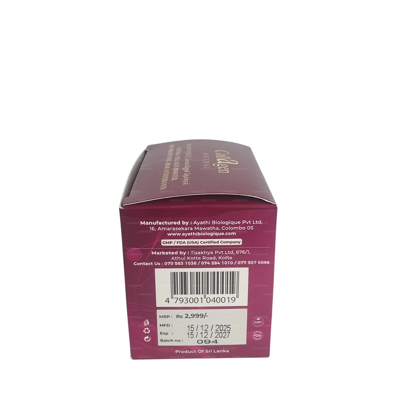 Clif Collagen Natural (60 cápsulas)