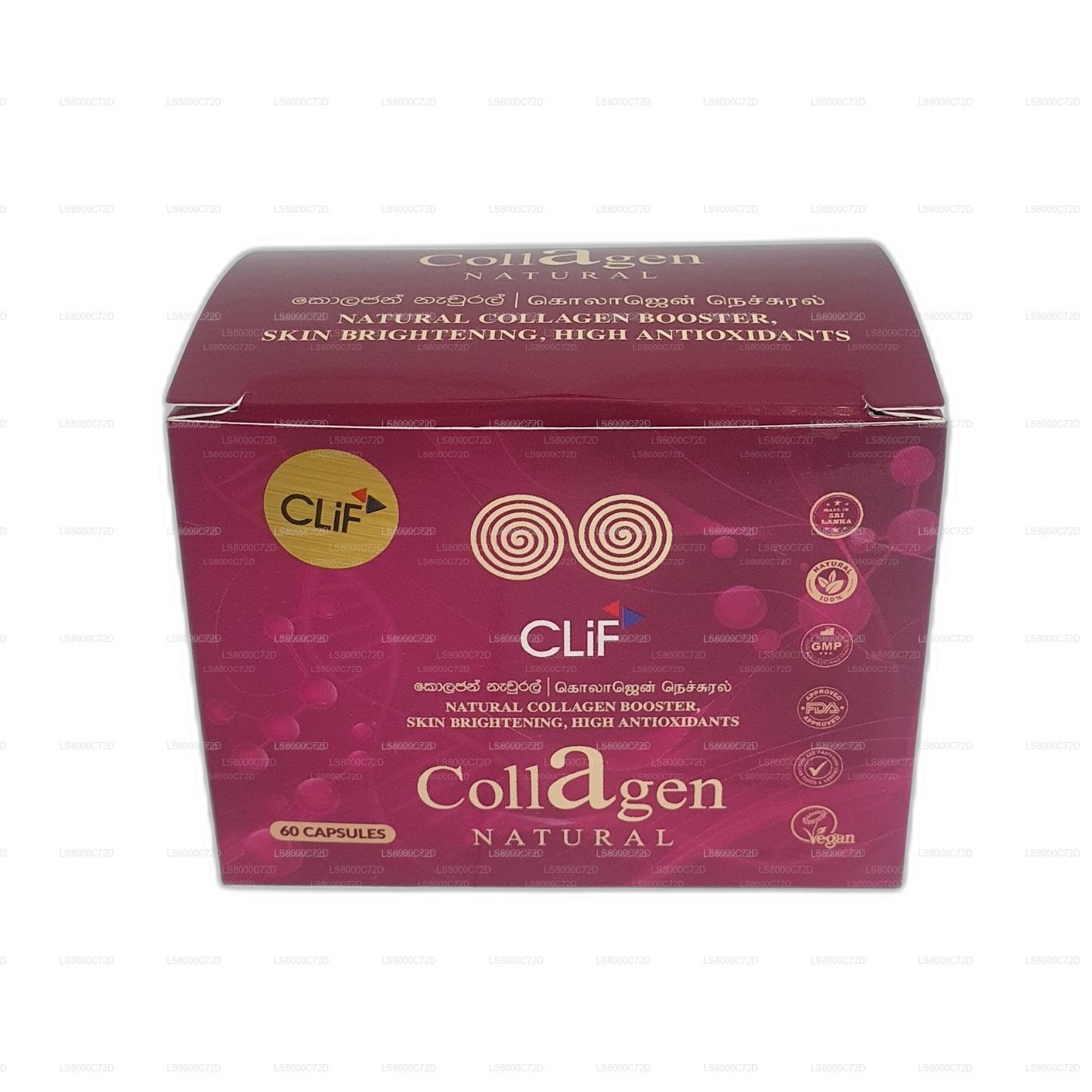 Clif Collagen Natural (60 cápsulas)