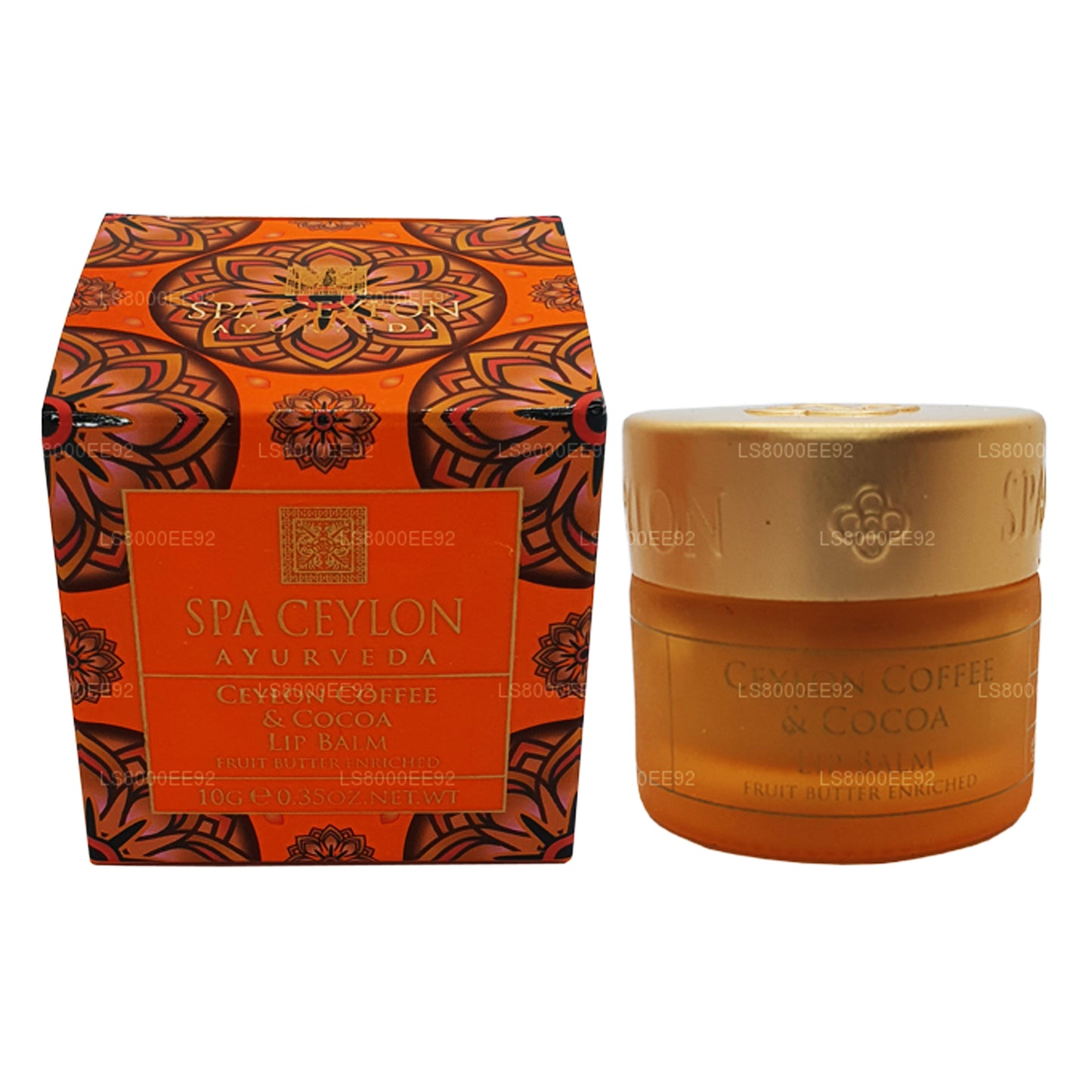 Bálsamo labial Spa Ceylon con café y cacao (10 g)