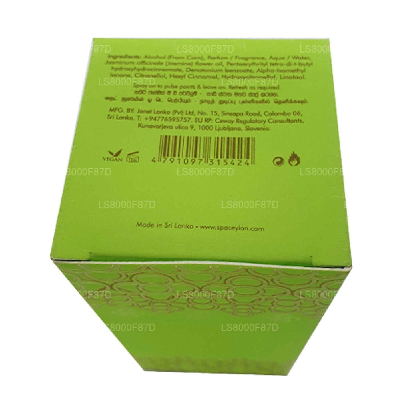 Mezcla de aceite esencial Spa Ceylon Night Jasmine (50 ml)