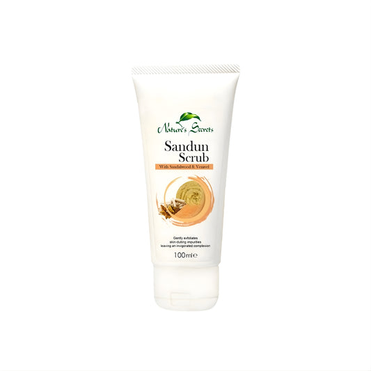 Exfoliante Nature`s Secrets Sandun con sándalo y Venivel (100 ml)