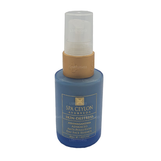 Esencia facial de día antipolución avanzada con Ashwagandha Skin Destress de Spa Ceylon (30 ml)