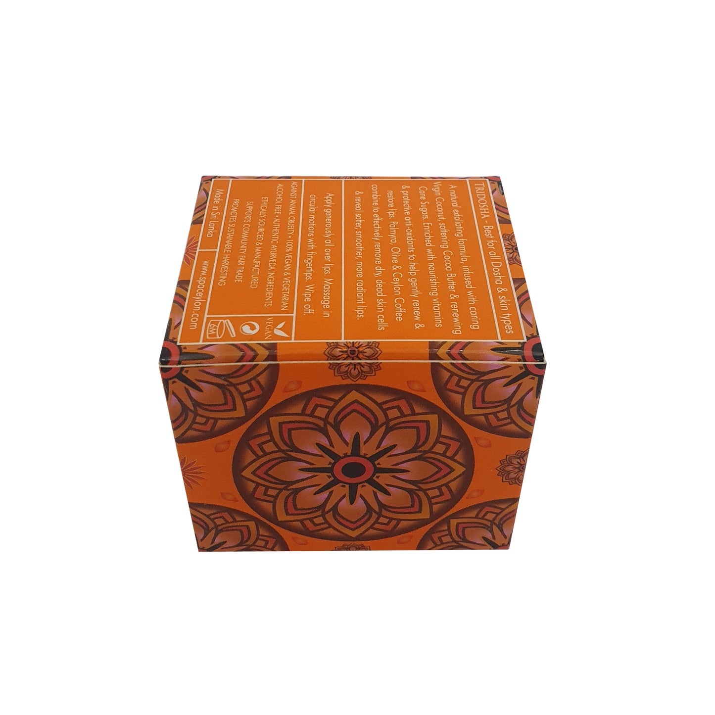 Café de Ceilán Spa Ceilán con cacao, exfoliante para el cuidado de los labios (25 g)