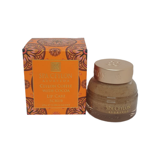 Café de Ceilán Spa Ceilán con cacao, exfoliante para el cuidado de los labios (25 g)