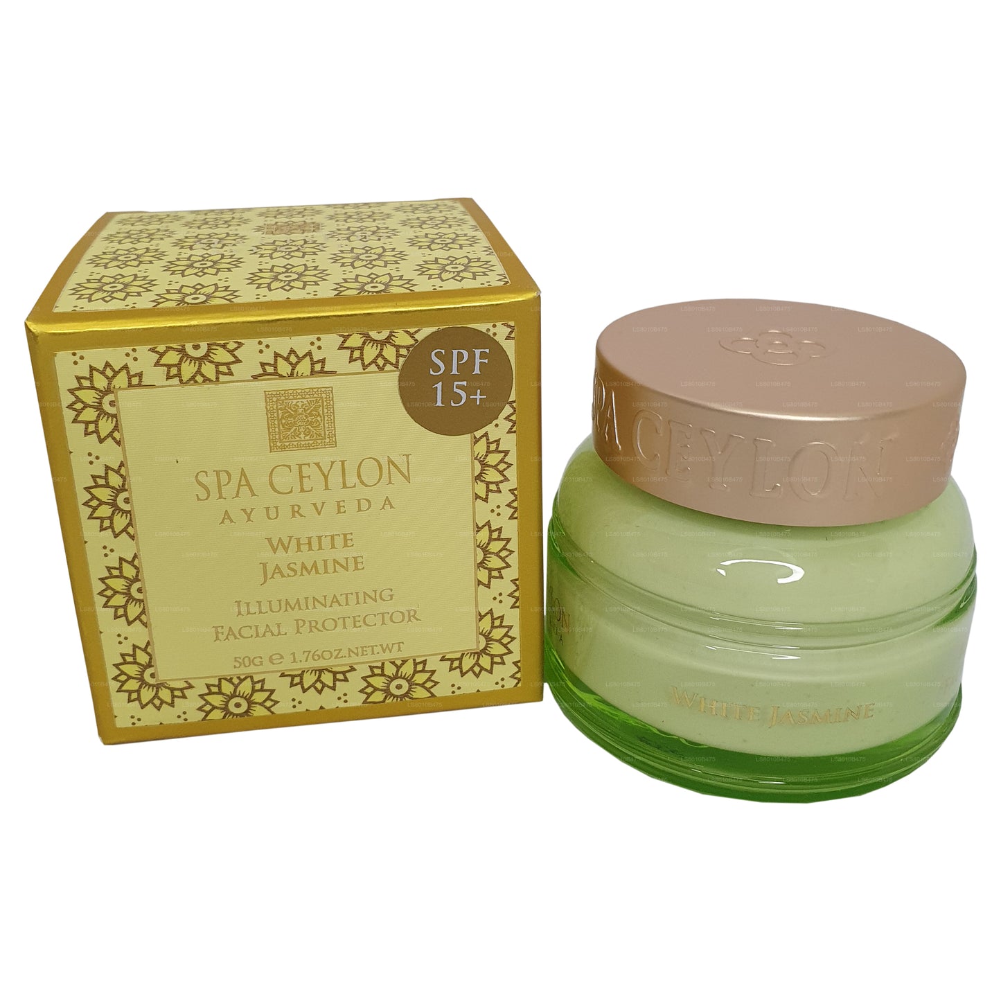 Protector facial iluminador Spa Ceylon White Jasmine (50 g)