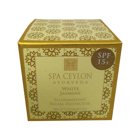 Protector facial iluminador Spa Ceylon White Jasmine (50 g)