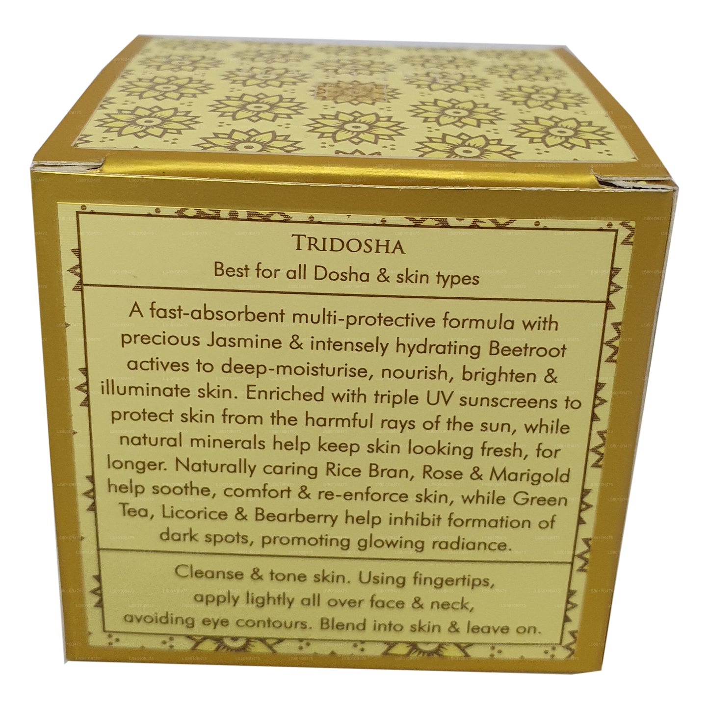 Protector facial iluminador Spa Ceylon White Jasmine (50 g)